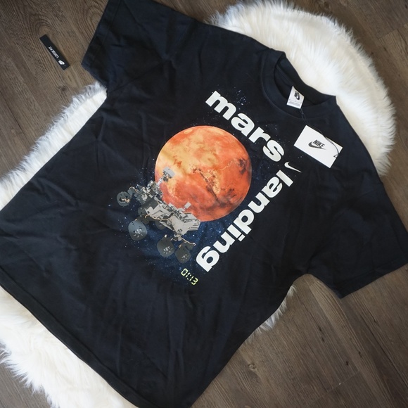 mars landing nike shirt